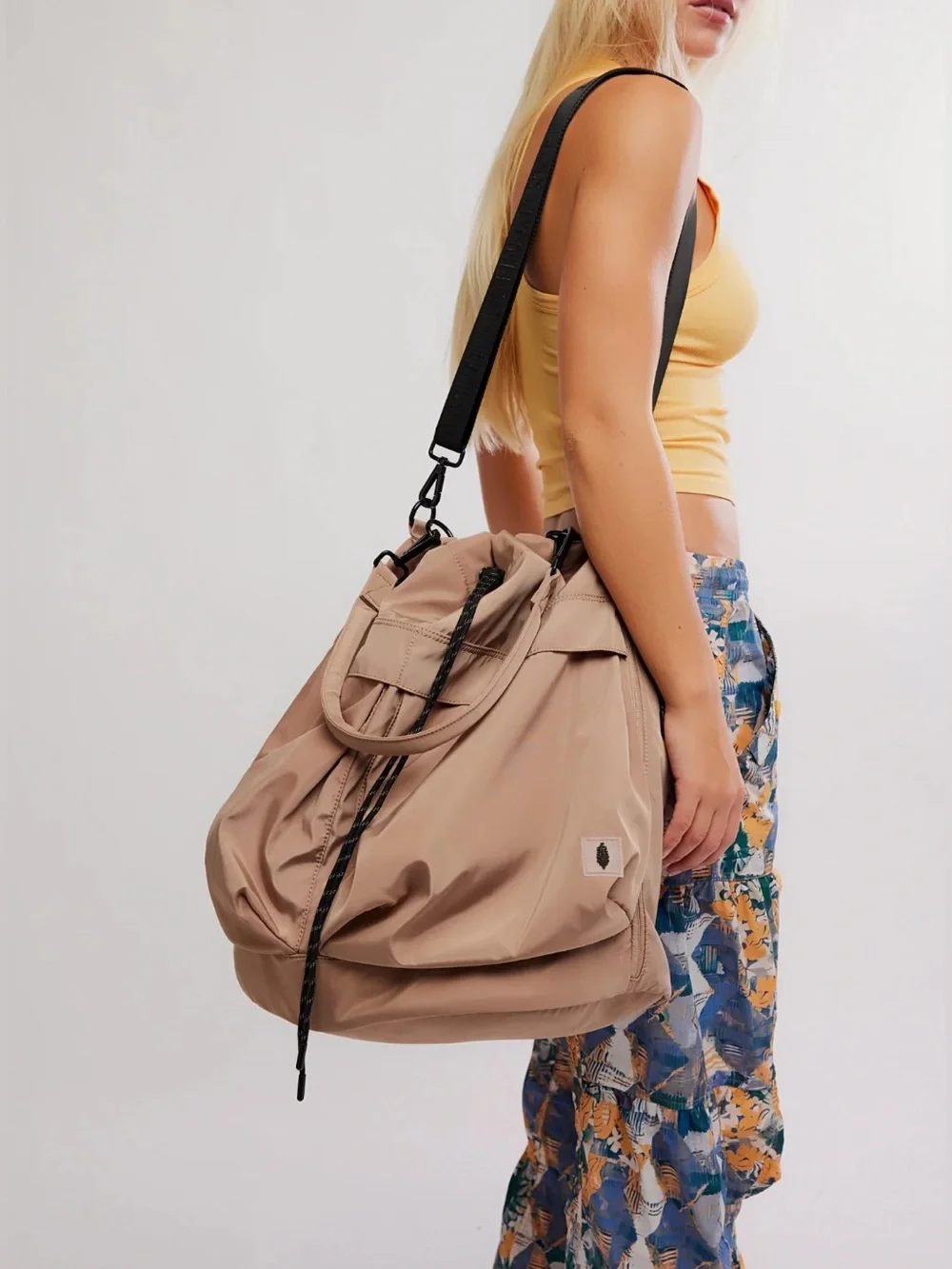 NWT! FP Free People Movement Ego Boost Mega Bucket Bag